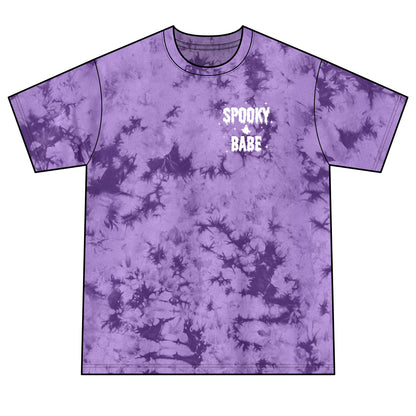 Spooky Babe Crystal Tie-Dye Tee