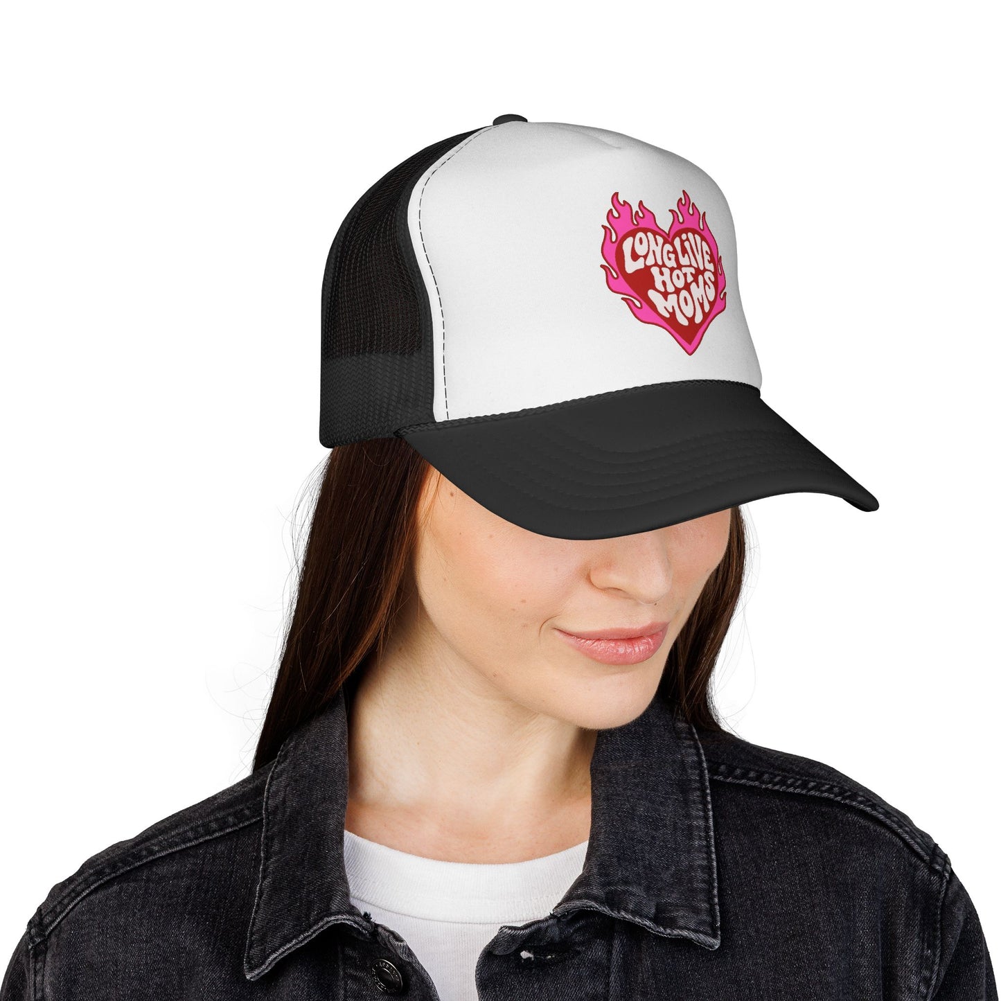 Long Live Hot Moms Trucker Cap