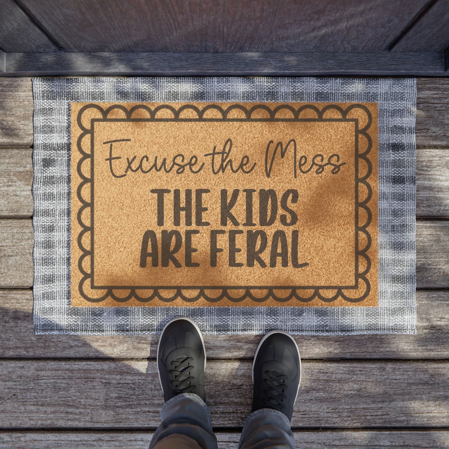 The kids are Feral Doormat