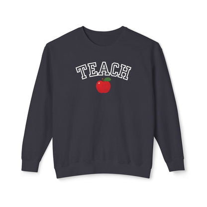 Teach 🍎 Crewneck Sweatshirt
