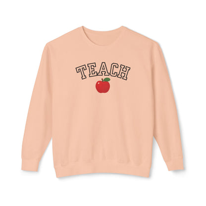 Teach 🍎 Crewneck Sweatshirt
