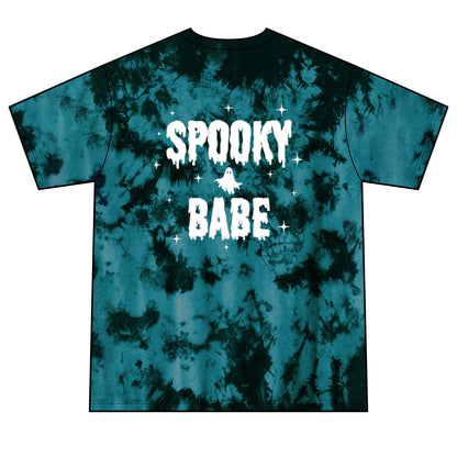 Spooky Babe Crystal Tie-Dye Tee