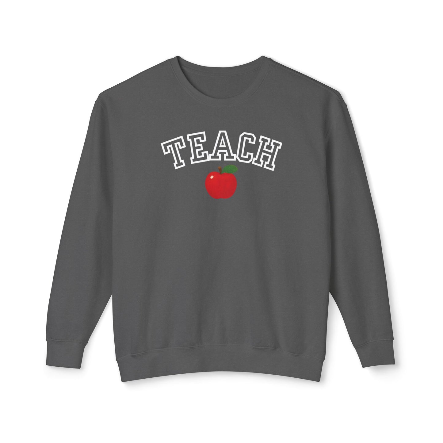 Teach 🍎 Crewneck Sweatshirt