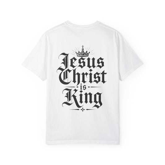 Jesus Christ Is King T-Shirt — Religious Faith Graphic Tee