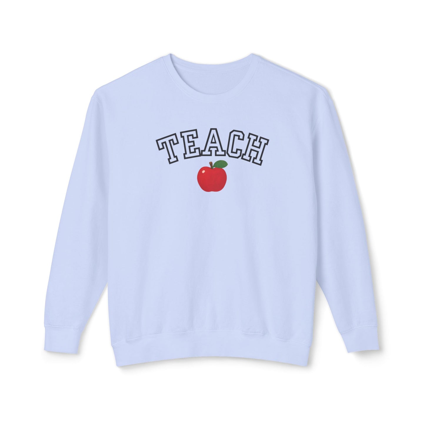 Teach 🍎 Crewneck Sweatshirt