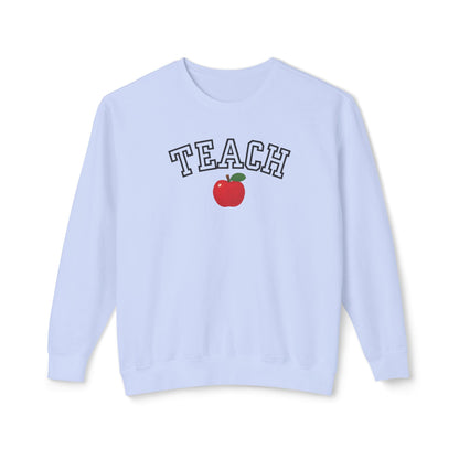 Teach 🍎 Crewneck Sweatshirt