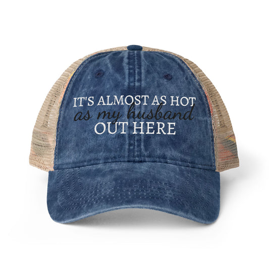 Women's Washed Mesh-Back Cap