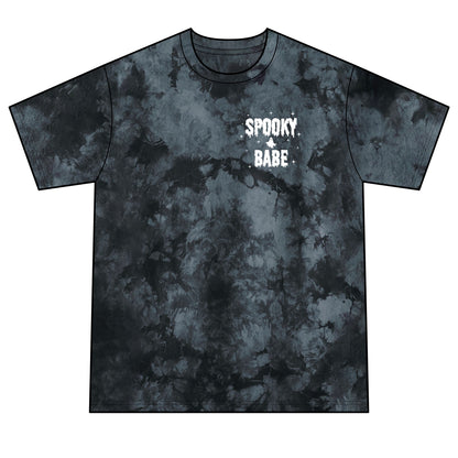 Spooky Babe Crystal Tie-Dye Tee