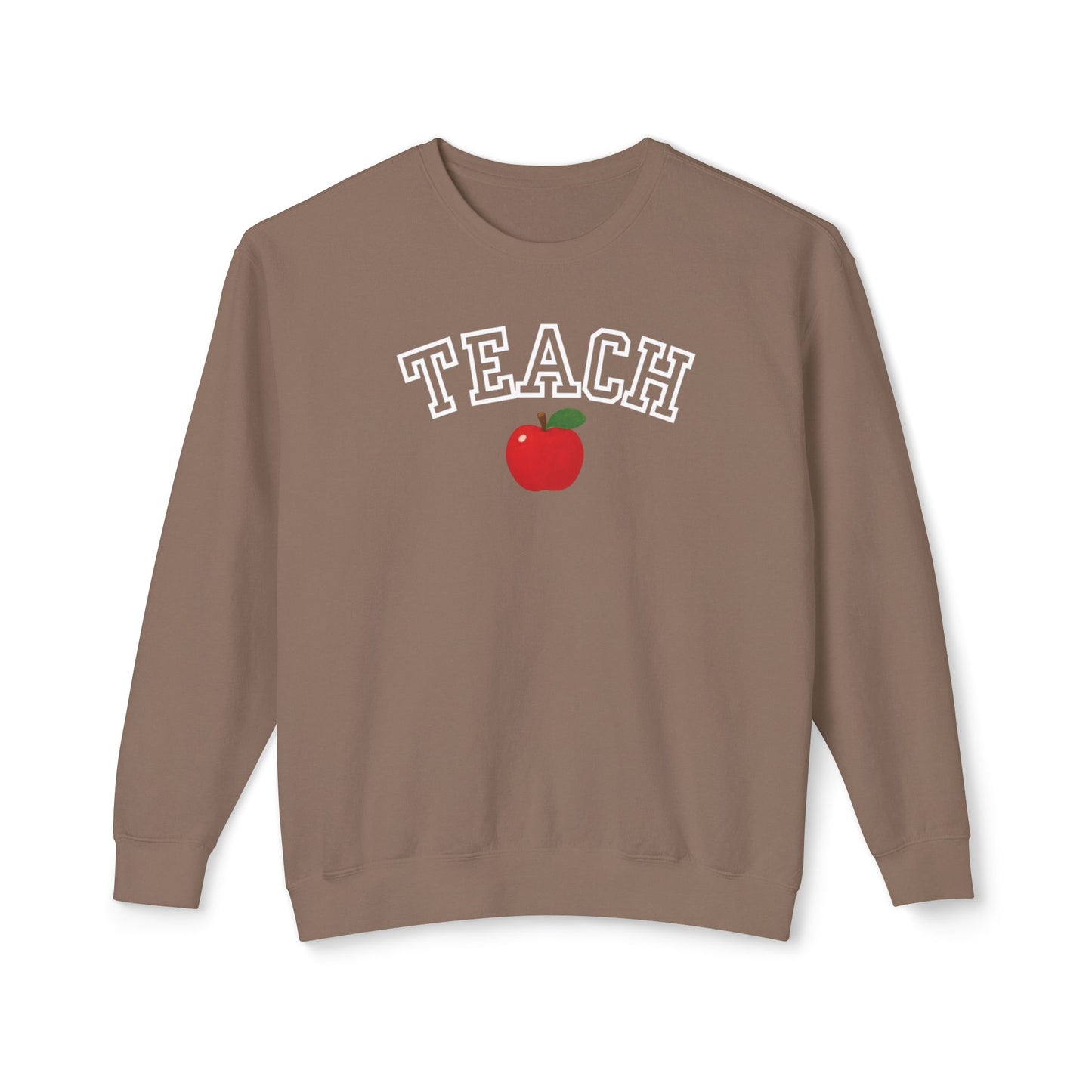 Teach 🍎 Crewneck Sweatshirt