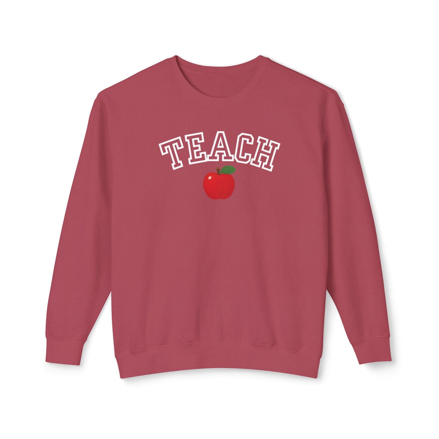 Teach 🍎 Crewneck Sweatshirt