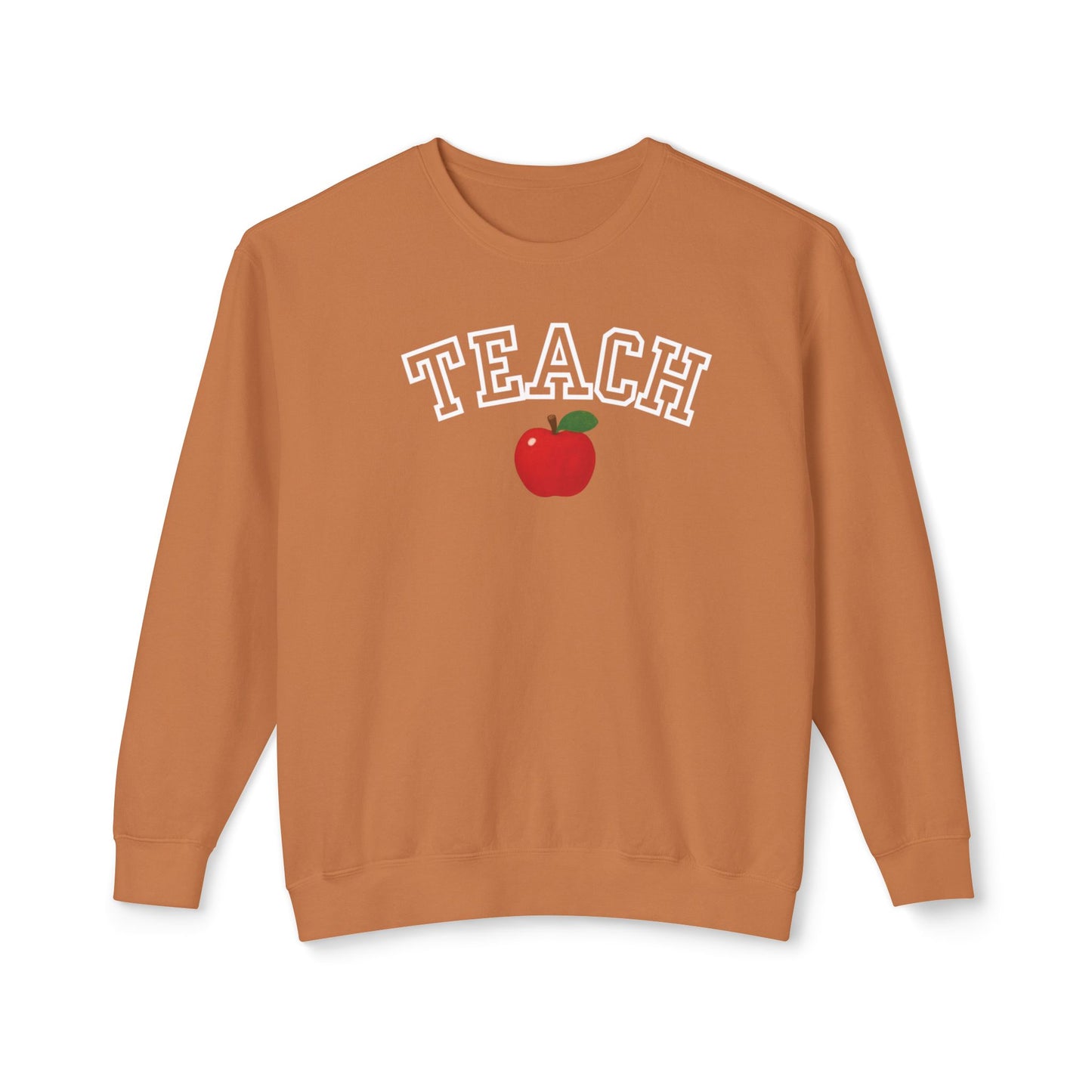 Teach 🍎 Crewneck Sweatshirt